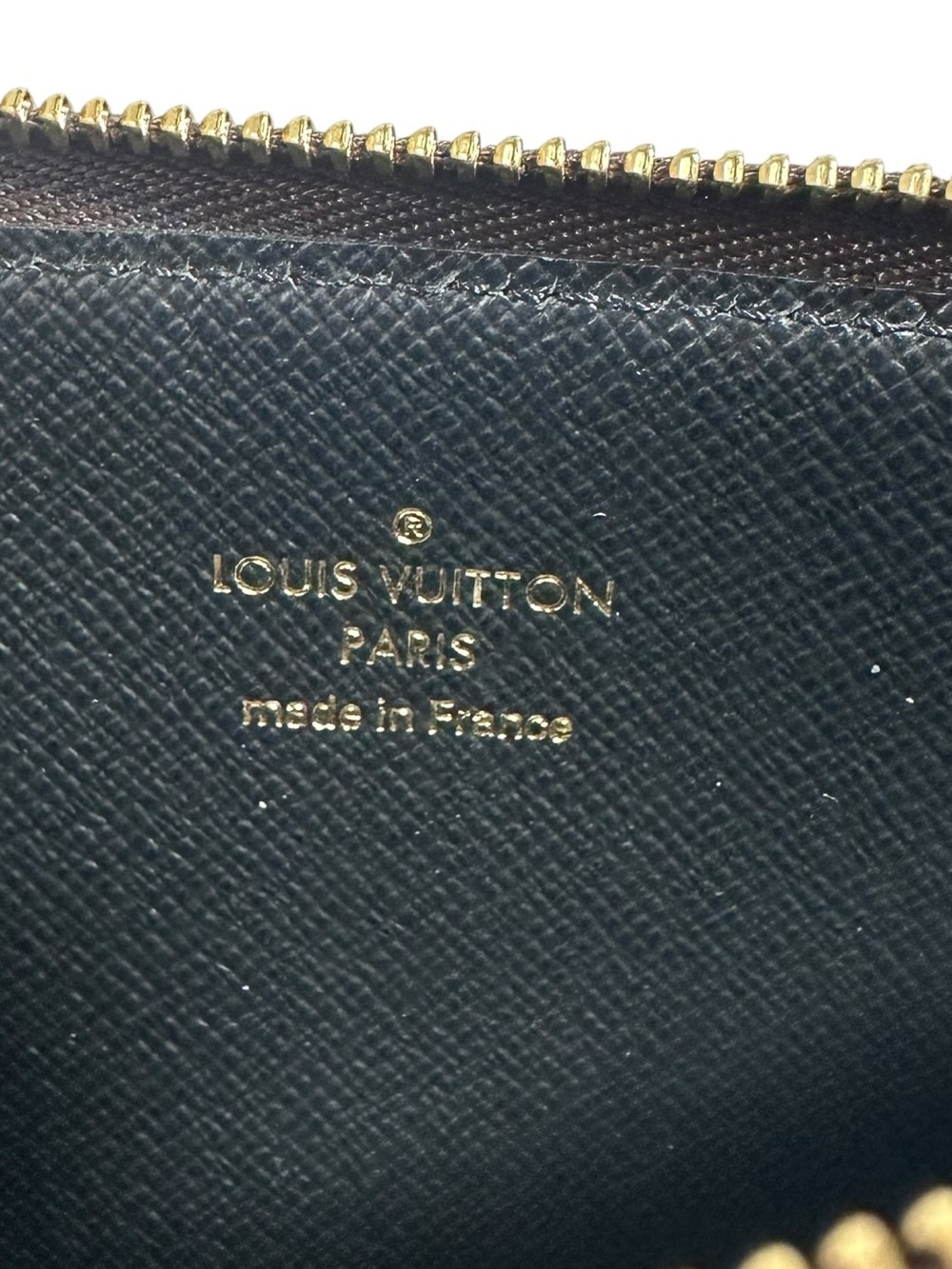 Louis Vuitton Reverse Giant Monogram Canvas & Leather Wristlet & Dust Bag - Picture 7 of 14